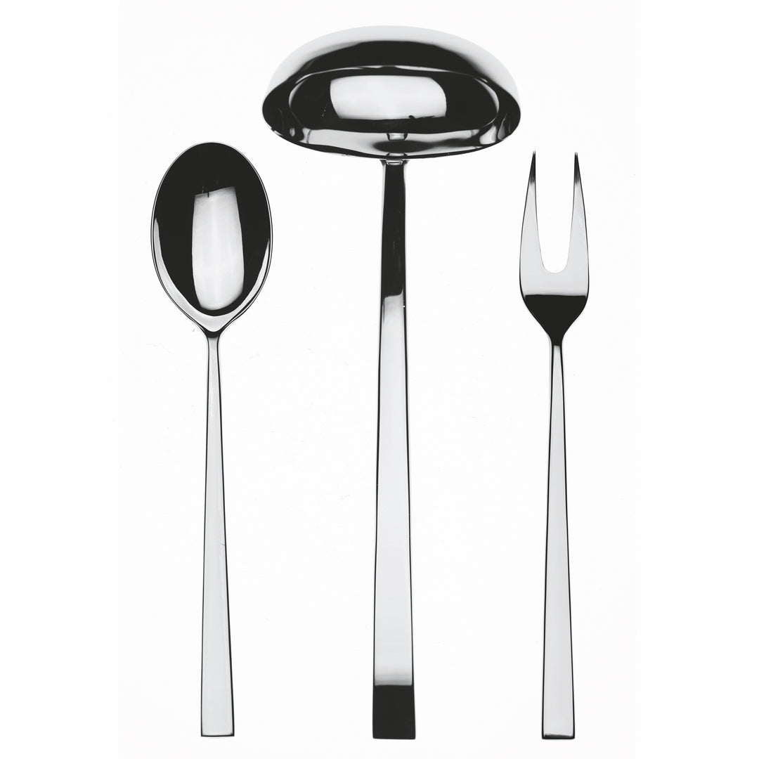 3 Pcs Serving Set (Fork Spoon and Ladle) ATENA