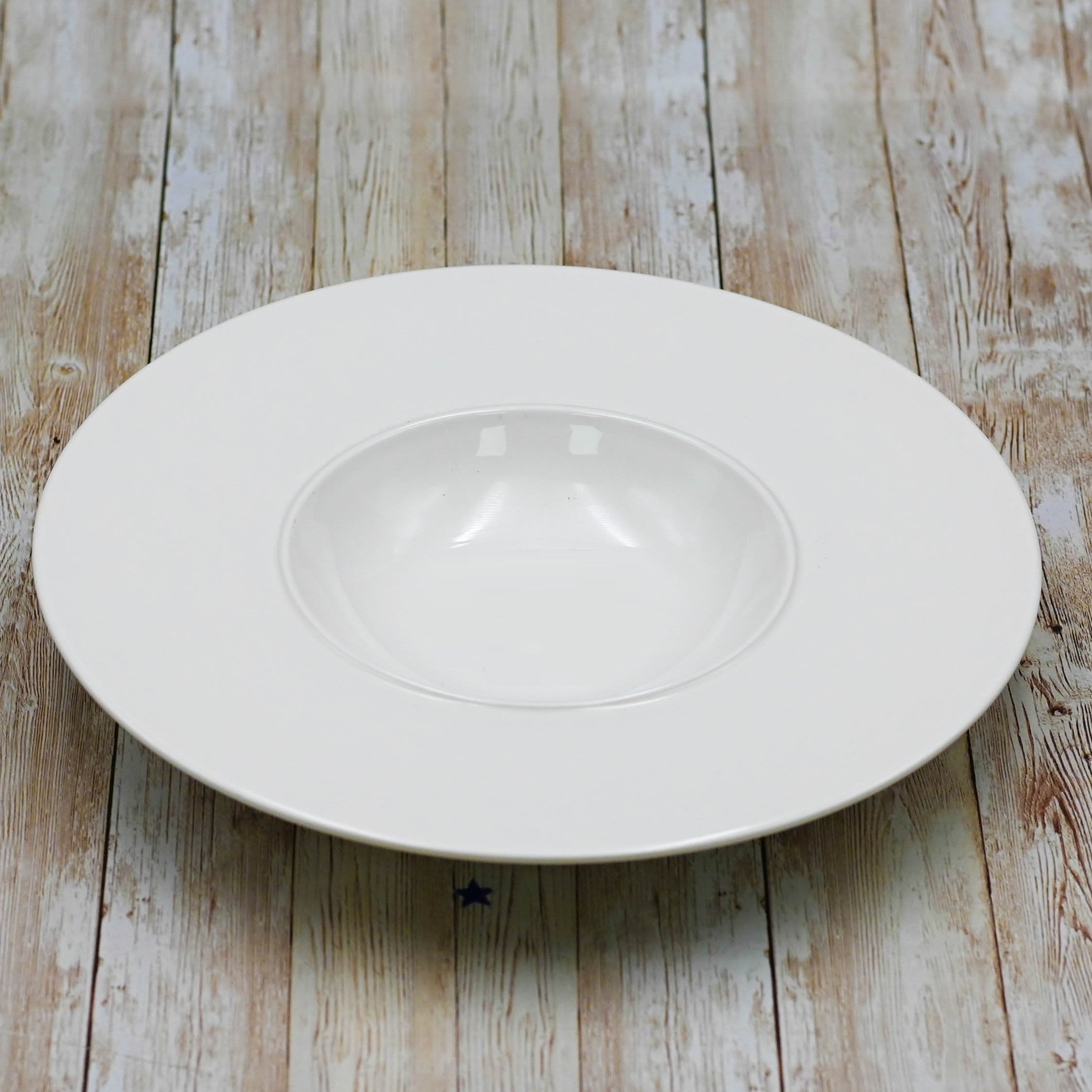 [A] Fine Porcelain Deep Plate 11" | 28 Cm 9 Fl Oz | 280 Ml WL-991271/A