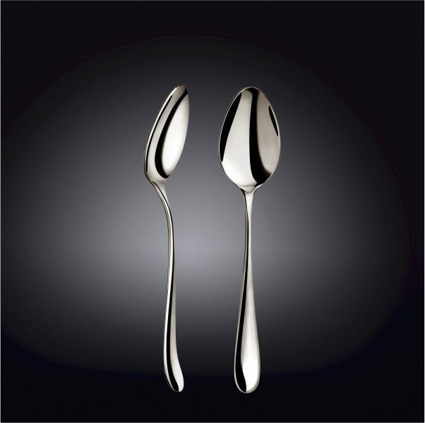 [D **] High Polish Stainless Steel Dinner Spoon 8" | 21 Cm Set Of 6