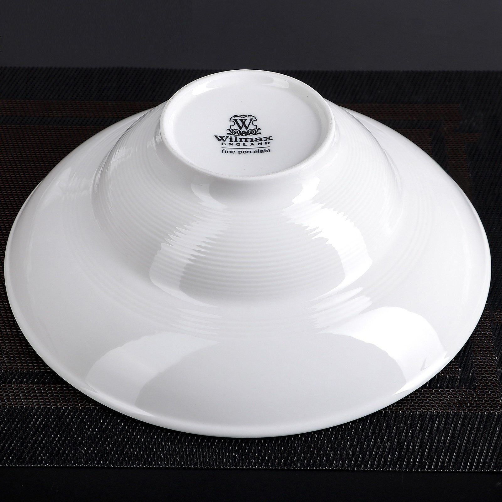 [A] Fine Porcelain Deep Plate 9.75" | 25 Cm 16 Fl Oz | 470 Ml