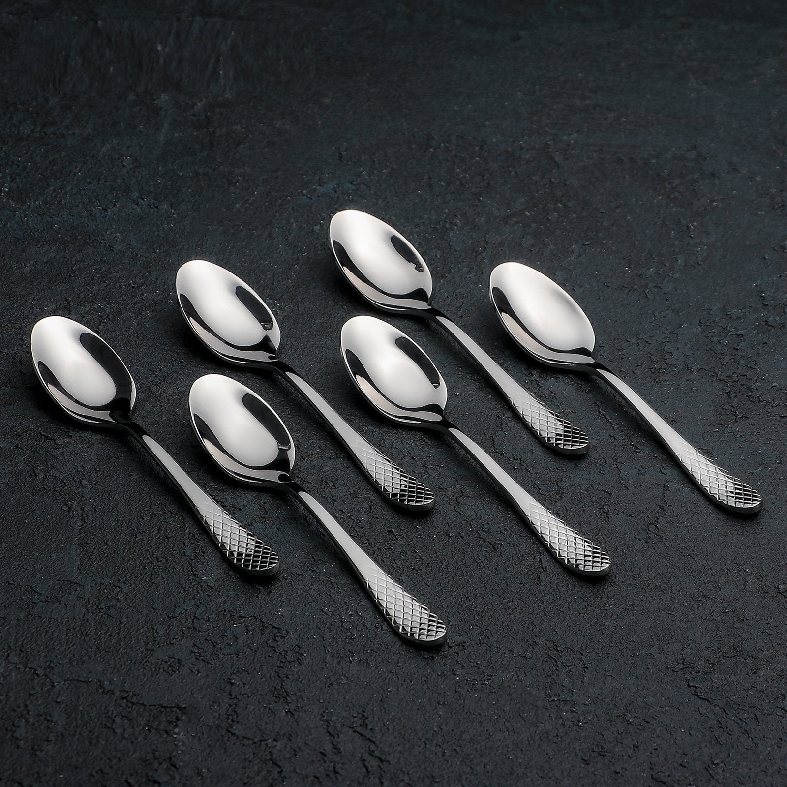 [D **] Coffee Spoon 4.5" | 11.5 Cmset Of 6 In Gift Box WL-999204/6C